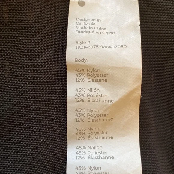 NWT Fabletics Kaylee Mock Neck Zip Up Sculptknit Top - L - Picture 7 of 7